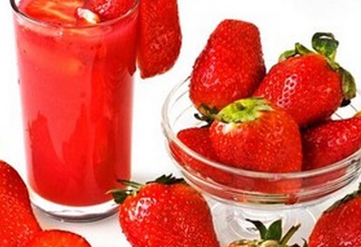 草莓汁的做法